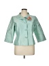 Spenser Jeremy 100% Silk Teal Silk Blazer Size 16 - photo 1