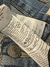 Levi's 100% Cotton Hearts Blue Jeans Size 24 waist - photo 9