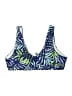 Assorted Brands Print Blue Swimsuit Top Size 2X - photo 2