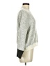 Peach Love Tweed Silver Pullover Sweater Size M - photo 4