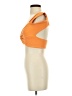 Shein Orange Short Sleeve Top Size 4 - photo 5