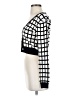 West Of Melrose Checkered-gingham White Pullover Sweater Size S - photo 5