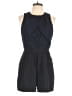 Adelyn Rae 100% Polyester Graphic Black Romper Size L - photo 1