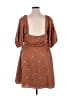 Hutch 100% Polyester Brown Tan Casual Dress Size L - photo 2