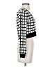 West Of Melrose Checkered-gingham White Pullover Sweater Size S - photo 4