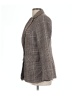 Elleven 100% Polyester Tweed Gray Blazer Size L - photo 5