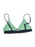 Lively Color Block Green Swimsuit Top Size S - photo 2
