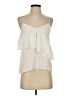 J.Crew 100% Polyester Ivory Sleeveless Blouse Size 00 - photo 1