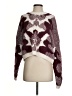 BA&SH Houndstooth Burgundy Pullover Sweater Size Sm (1) - photo 1