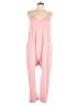 Unbranded Solid Pink Jumpsuit Size L - photo 1