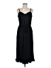 DKNY 100% Polyester Black Casual Dress Size 6 - photo 1