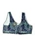 Nanu Paisley Blue Swimsuit Top Size 2X - photo 2