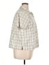 L.L.Bean 100% Polyester Plaid Ivory Short Sleeve Blouse Size XL - photo 4
