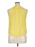 Elle 100% Rayon Yellow Sleeveless Blouse Size XL - photo 2