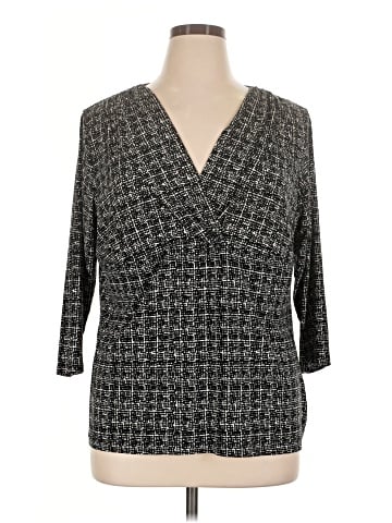 Liz Claiborne 3/4 Sleeve Blouse (view 1)