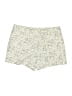 Kenar Print Ivory Shorts Size 6 - photo 1