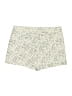 Kenar Print Ivory Shorts Size 6 - photo 2