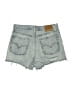 Levi's 100% Cotton Blue Denim Shorts Size 29 waist - photo 2
