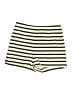 Zara Basic Stripes Ivory Shorts Size M - photo 1