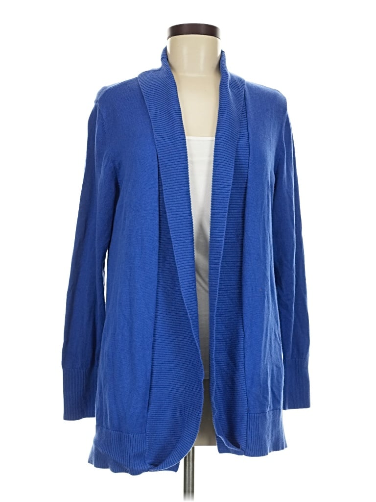 Pre-owned Lands' End Kimono In Blue
