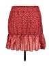 Shein Polka Dots Red Casual Skirt Size M - photo 2