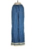 Sienna Sky Checkered-gingham Blue Casual Pants Size S - photo 1