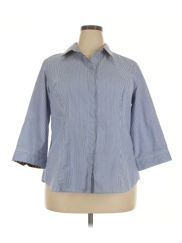 Zac & Rachel 3/4 Sleeve Button-Down Shirt (view 1)