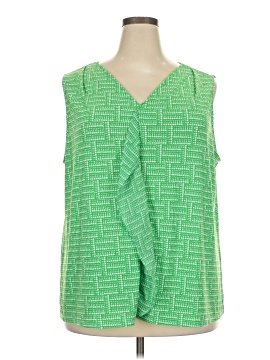 Roz & Ali Sleeveless Blouse (view 1)