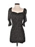 Blush 100% Polyester Polka Dots Black Cocktail Dress Size S - photo 1