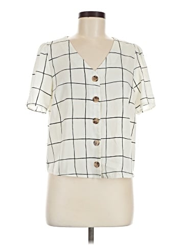 Urban Romantics Short Sleeve Blouse (view 1)