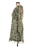 Vero Moda 100% Polyester Floral Green Cocktail Dress Size L - photo 5