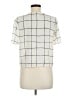 Urban Romantics 100% Polyester Ivory Short Sleeve Blouse Size M - photo 2