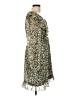 Vero Moda 100% Polyester Floral Green Cocktail Dress Size L - photo 4