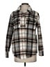 BB Dakota 100% Polyester Plaid Gray Coat Size S - photo 1