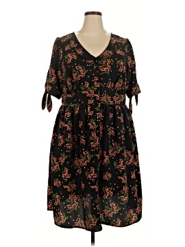Lace & Mesh Casual Dress