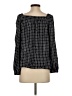 CeCe Black Long Sleeve Blouse Size S - photo 2