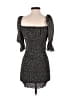 Blush 100% Polyester Polka Dots Black Cocktail Dress Size S - photo 2