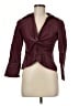 Cinq à Sept 100% Polyester Burgundy Jacket Size M - photo 1