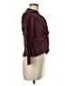 Cinq à Sept 100% Polyester Burgundy Jacket Size M - photo 4