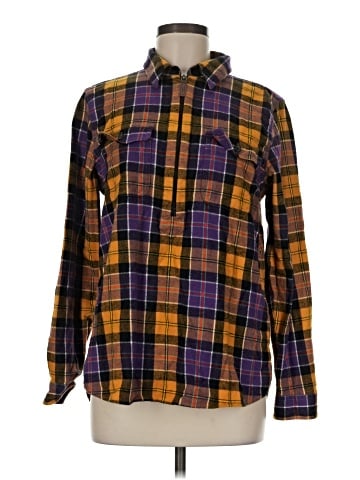L.L.Bean Long Sleeve Button-Down Shirt (view 1)