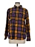 L.L.Bean 100% Cotton Plaid Purple Long Sleeve Button-Down Shirt Size M - photo 1