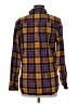 L.L.Bean 100% Cotton Plaid Purple Long Sleeve Button-Down Shirt Size M - photo 2
