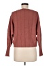M Magaschoni Burgundy Pullover Sweater Size M - photo 2