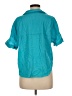 Westbound Teal Short Sleeve Blouse Size M - photo 2