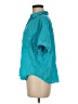 Westbound Teal Short Sleeve Blouse Size M - photo 5