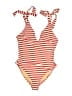 J.Crew Stripes Red One Piece Swimsuit Size 14 - photo 1