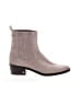 Sam Edelman 100% Leather Gray Ankle Boots Size 8 - photo 1