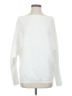 Fashion Solid White Pullover Sweater Size S - photo 1