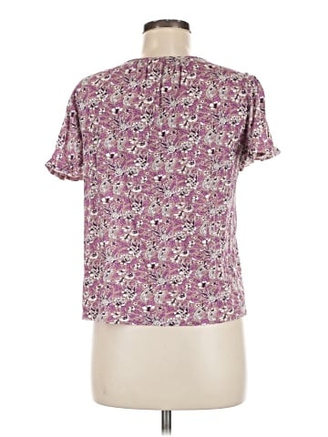 Lucky Brand Short Sleeve Blouse (view 2)