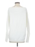 Fashion Solid White Pullover Sweater Size S - photo 2